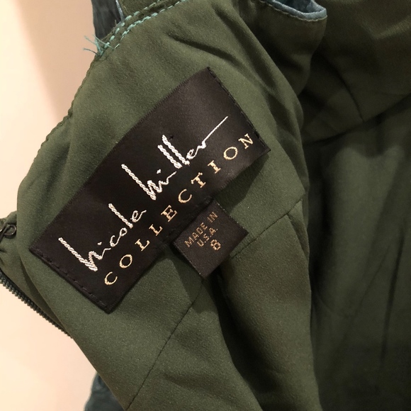 Nicole Miller Collection | Ruched Cocktail Dress - Picture 4 of 4